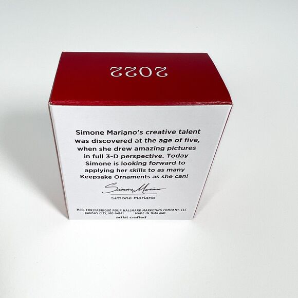 Mini Disney Beauty and the Beast BELLE HALLMARK KEEPSAKE Ornament, 1.25" NEW! - Picture 3 of 5